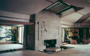 AR: Wright, Frank Lloyd (1867-1959) TI: Barnsdall (Hollyhock) House TI: Interior, Living room fireplace AA: ARTstor  CN: AWINTERIG_10313232518  UR: http://0-library.artstor.org.library2.pima.edu/library/secure/ViewImages?id=8Cdecy83PS89NEA7eD94RXgoWH0i 